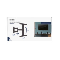 Produktbild för Sinox One konsol - justerbar arm - för LCD-display - svart