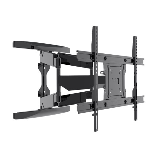Sinox beslag Sinox One SOB0186 monteringssats - justerbar dubbel arm med fullt rörelseområde - för LCD-TV/välvd LCD-TV - svart