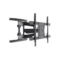 Produktbild för Sinox One SOB0186 monteringssats - justerbar dubbel arm med fullt rörelseområde - för LCD-TV/välvd LCD-TV - svart