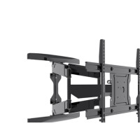 Produktbild för Sinox One SOB0186 monteringssats - justerbar dubbel arm med fullt rörelseområde - för LCD-TV/välvd LCD-TV - svart