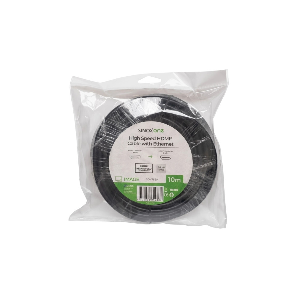 Produktbild för Sinox One HDMI-kabel - 10 m