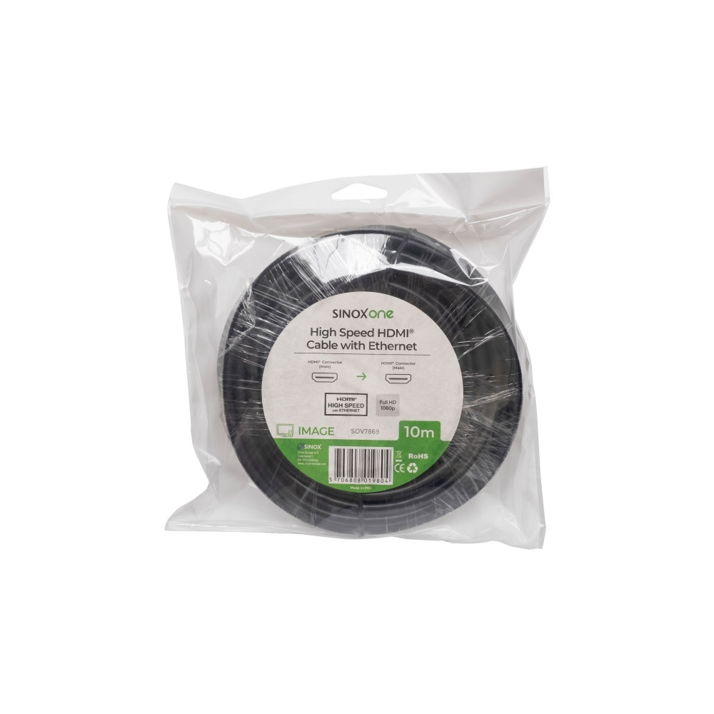 Produktbild för Sinox One HDMI-kabel - 10 m