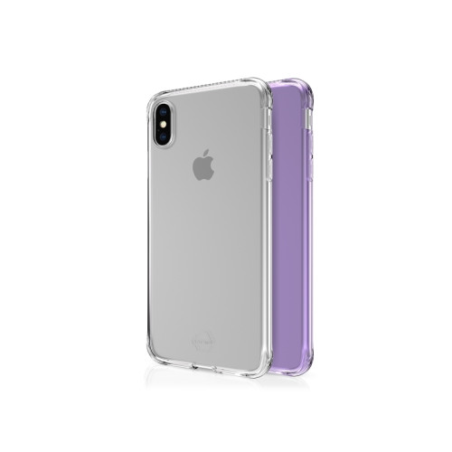 ITSkins ITSKINS NANO DUO-skal till iPhone XS Max®. Ljuslila och geno...