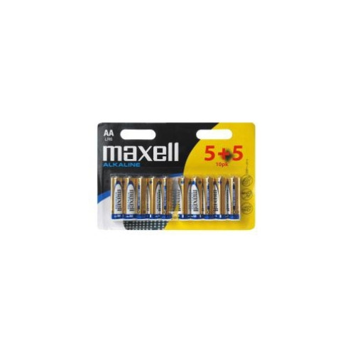 Maxell Maxell AAA, Engångsbatteri, Alkalisk, 1,5 V, 10 styck, Multi...