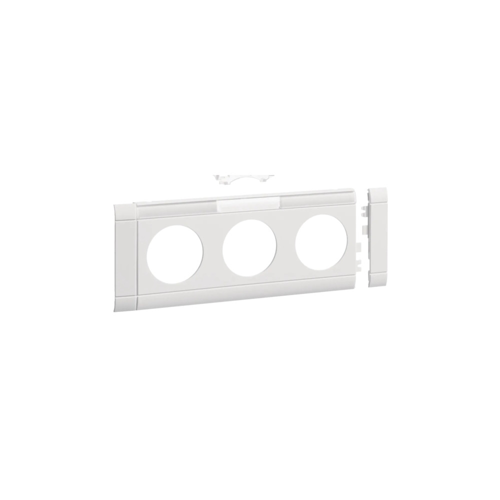 Produktbild för Hager-skydd GB080319016 3f. OT 80mm hf trafik vit ( GB080319...