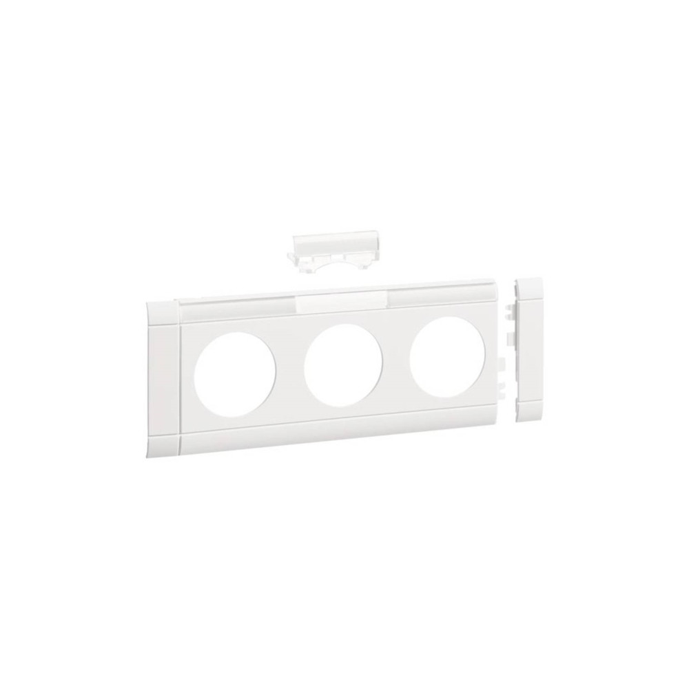 Produktbild för Hager-skydd GB080319016 3f. OT 80mm hf trafik vit ( GB080319...