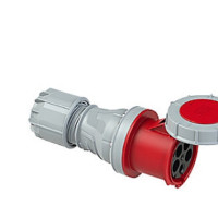Produktbild för PCE CEE grenuttag/mellanled 125 A 5P – 6h, IP67, POWER TWIST