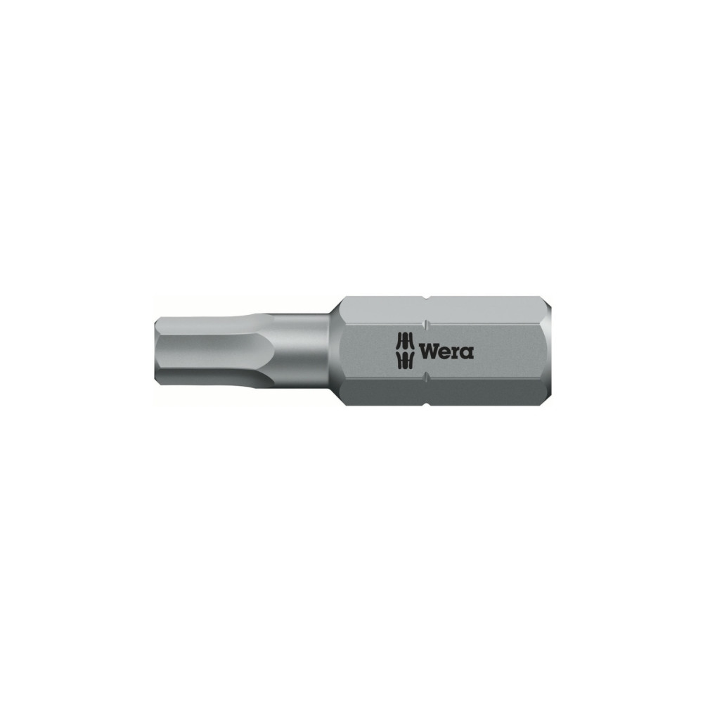 Produktbild för Wera 840/1 Z Bits, 1 styck, Insex (metriska enheter), 6 mm,...