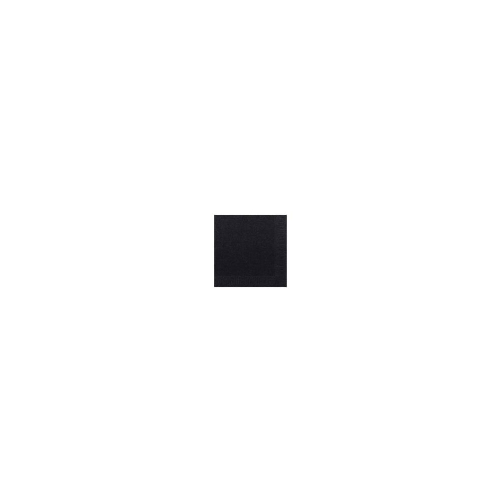 Produktbild för Servett duni, 2-lagig, 33 x 33 cm, svart, förpackning med 12...