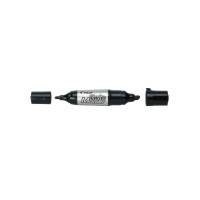 Produktbild för Permanent marker Pilot BeGreen Twin Marker jumbo 2-i-1 svart