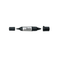 Produktbild för Permanent marker Pilot BeGreen Twin Marker jumbo 2-i-1 svart