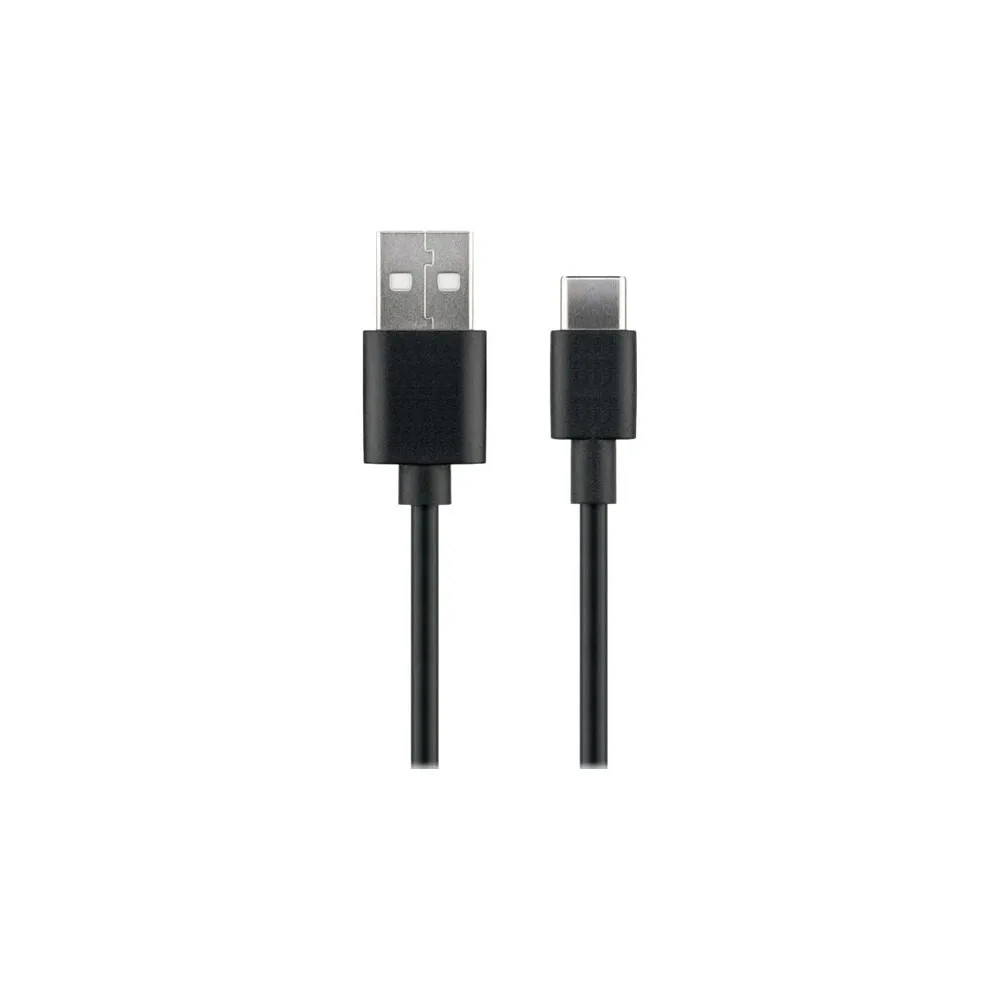 Produktbild för Microconnect USB3.1CCHAR1B, 1 m, USB A, USB C, USB 2.0, Svar...