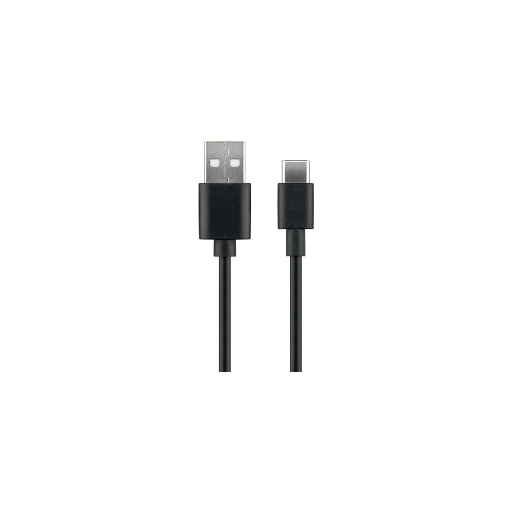Produktbild för Microconnect USB3.1CCHAR1B, 1 m, USB A, USB C, USB 2.0, Svar...