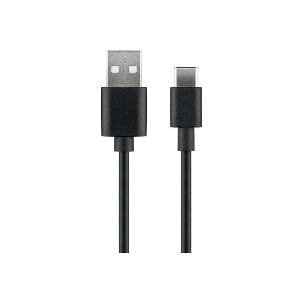 Produktbild för Microconnect USB3.1CCHAR1B, 1 m, USB A, USB C, USB 2.0, Svar...
