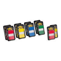 Produktbild för Indexflikar, Post-it, 4 assorterade färger, förpackning med...