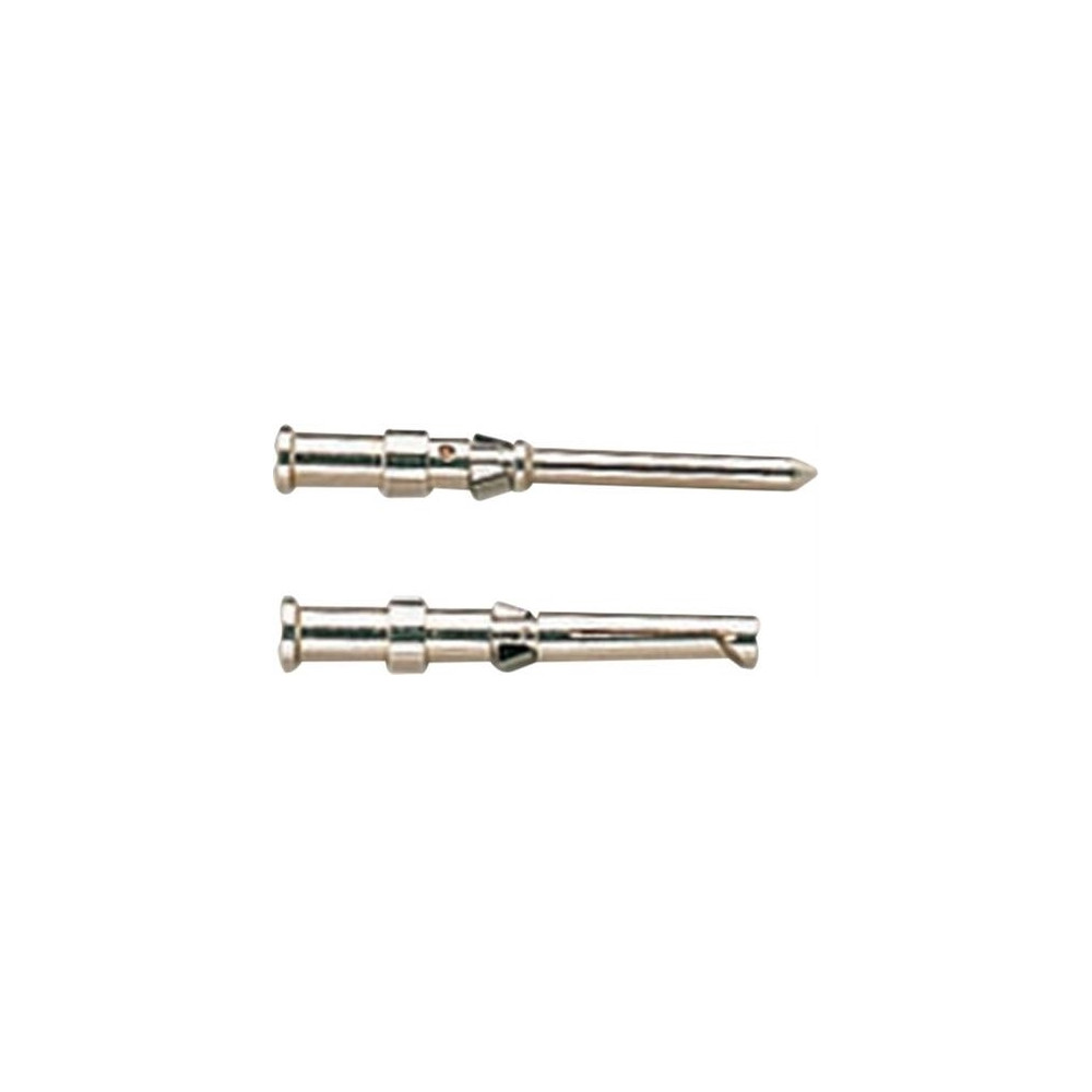 Produktbild för HARTING HAN D krymp hylsa, hane-kontakt, 1,0mm², 10A, silver...