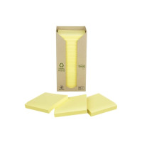 Produktbild för Post-it 654-1T - mini-tower bärbara datorer - 76 x 76 mm - 1600 ark (16 x 100)