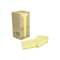 Produktbild för Post-it 654-1T - mini-tower bärbara datorer - 76 x 76 mm - 1600 ark (16 x 100)