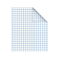 Produktbild för Anteckningsbok bantex, 17 x 21 cm, fyrkantig 10 x 10 mm, bru...