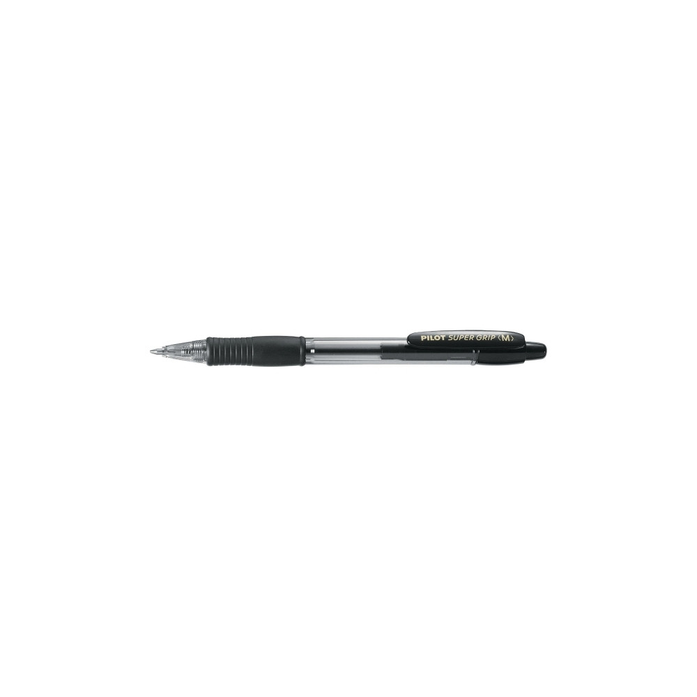 Produktbild för Kulspetspenna Pilot Super Grip påfyllningsbar 1 mm medium sv...