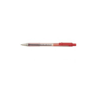 Produktbild för Kulspetspenna PILOT BP-S Matic, fin, 0,7 mm, röd, paket med...