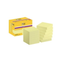 Produktbild för Post-it Super Sticky Notes, Canary Yellow, gul, 47,6 x 47,6...