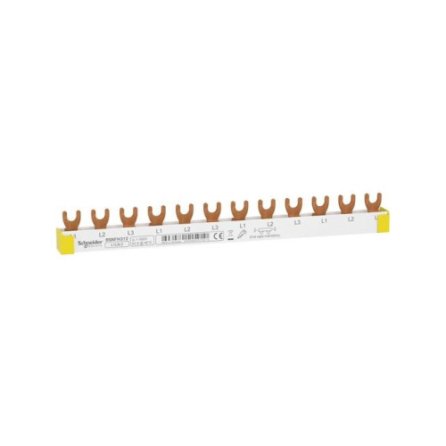SCHNEIDER ELECTRIC Schneider Electric Unica R9XFH312, Vit, 400 V, Gaffelanslutn...