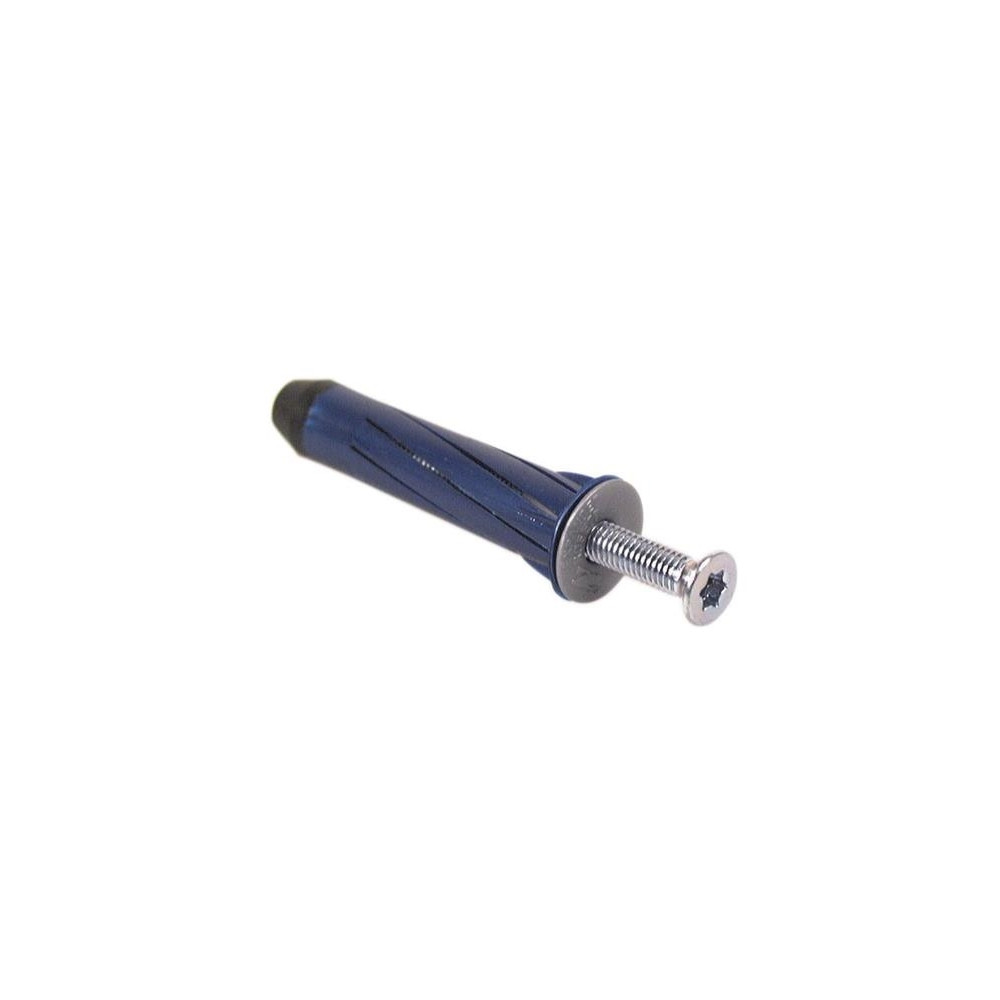 Produktbild för EXpANDET roset genomföringsplugg 5x65 mm blå, för gips 9-18...