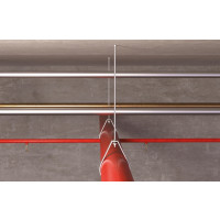 Produktbild för Fischer 48406, Gängad ankare, Betong, Förzinkat stål, M12, 1...