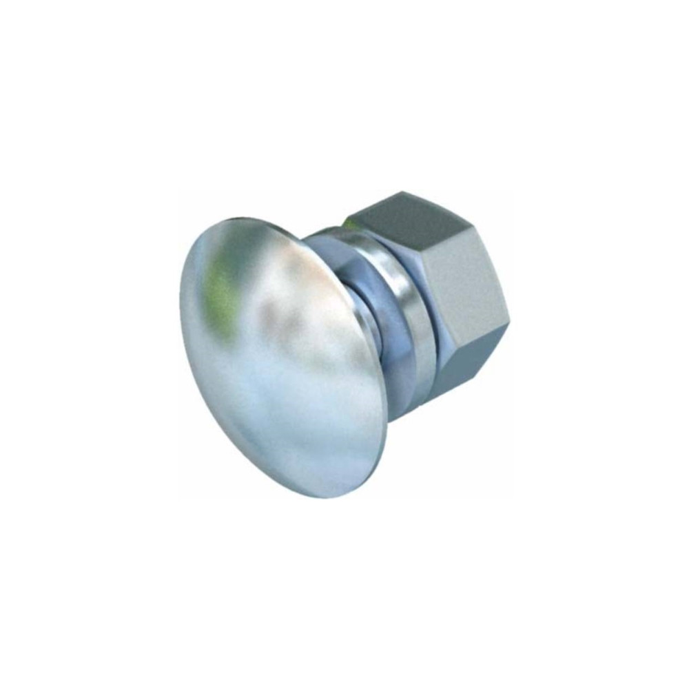 Produktbild för OBO skruvset FRS M8x20 mm flack bult/fastgörelse med bricka...