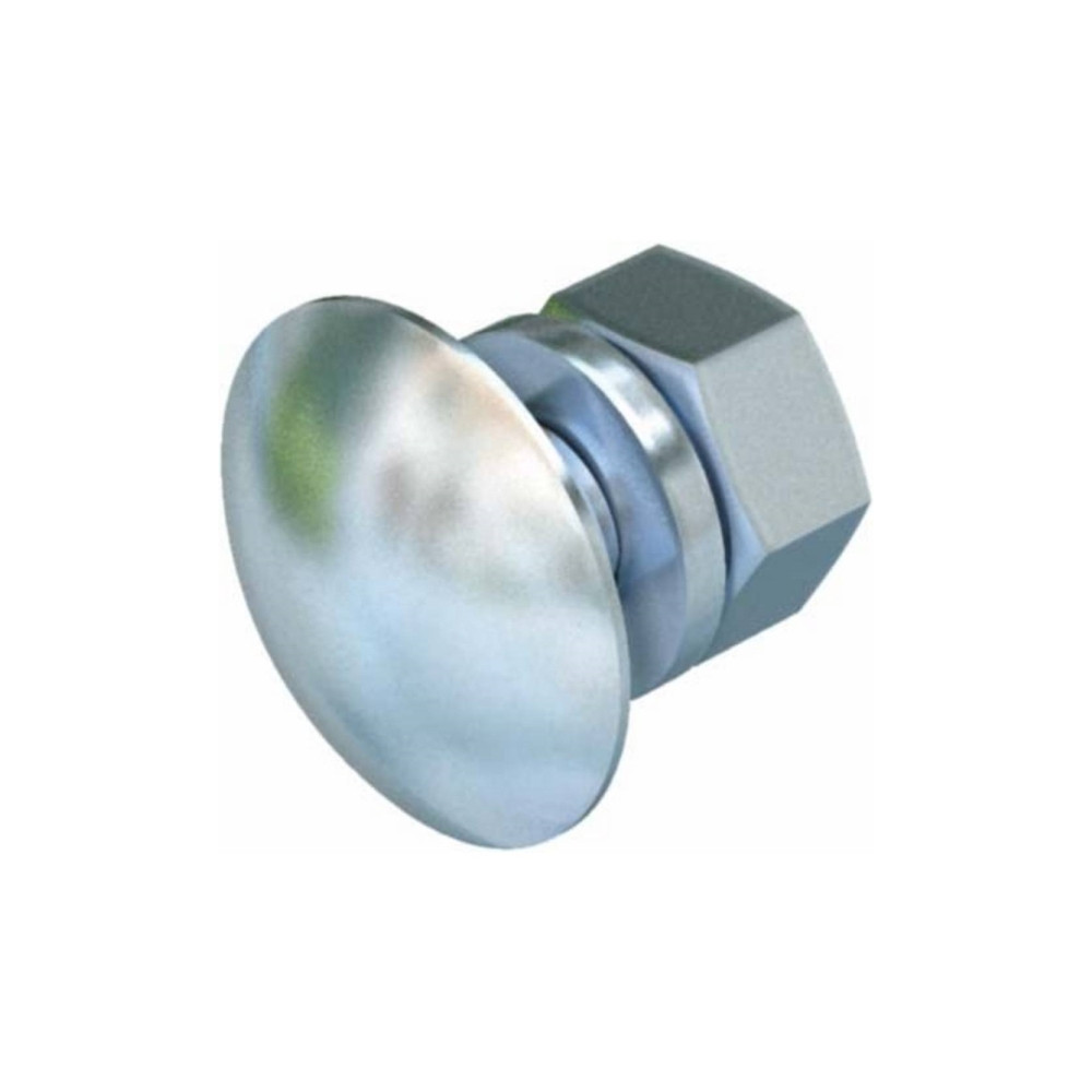 Produktbild för OBO skruvset FRS M8x20 mm flack bult/fastgörelse med bricka...
