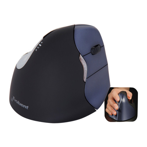 Evoluent Evoluent VerticalMouse 4 Right - vertikal mus - 2.4 GHz