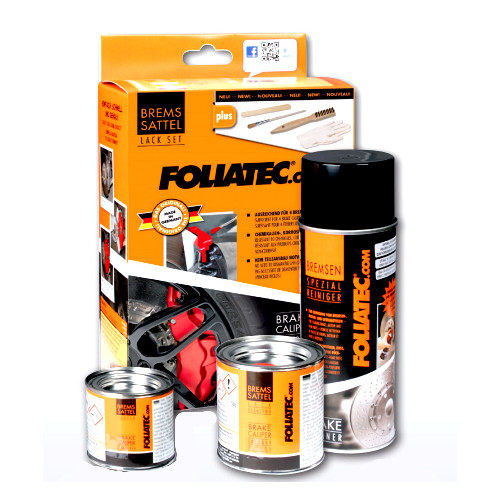 FOLIATEC Foliatec Komplett lackeringssats för bromsok – Racing Rosso...