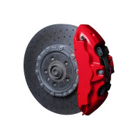 Produktbild för Foliatec Komplett lackeringssats för bromsok – Racing Rosso...