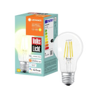 Produktbild för LEDVANCE SMART+, Smart glödlampa, Bluetooth, Transparent, LE...