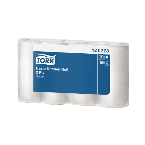 TORK Köksrulle Tork Basic 26m vit 2-lagig