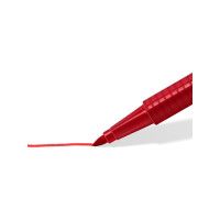 Produktbild för Fineliner Staedtler® triplus® Color 323 med 8+2 stk. ass. fa...