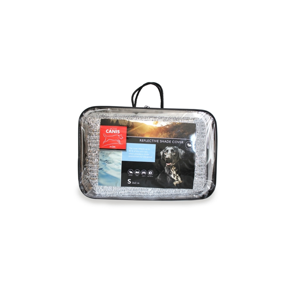Produktbild för Active Canis, Reflekterande silverskärm, duk,, M 3x3 m, skär...