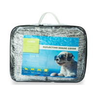Produktbild för Active Canis, Reflekterande silverskärm, duk,, M 3x3 m, skär...