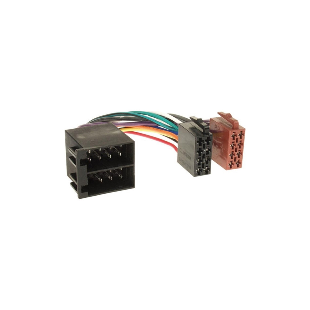 Produktbild för ACV 1230-02, ISO-adapter, Hunstik, Hanstik, Flerfarvet, Plas...