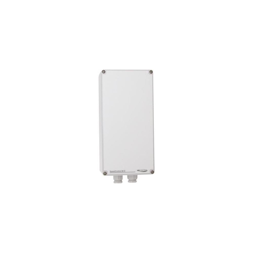 Produktbild för LS CONTROL regulator/SpeedControl 80E, 8A grå kapsling för e...