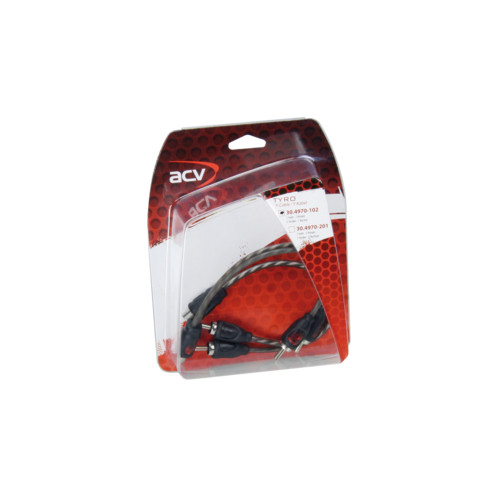 ACV ACV 30.4970-102, RCA, Manlig kontakt, 2 x RCA, Kvinnlig kont...