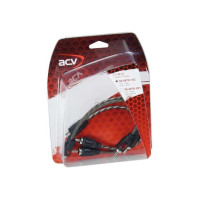 Produktbild för ACV 30.4970-102, RCA, Manlig kontakt, 2 x RCA, Kvinnlig kont...