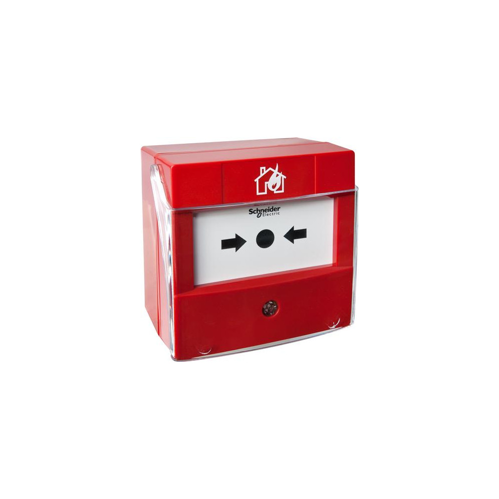 Produktbild för Brandtryckare (ECF221I6) adresserbar m/isolator – levereras...