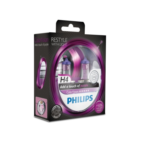 Philips Philips Colorvision lila H4 60/55W 12V