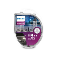 Produktbild för Philips Visionplus H4 55W 12V + 60%