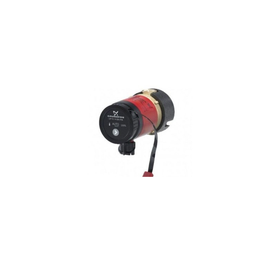 Produktbild för Grundfos cirkulationspump UP 15-14 B TA 80 mm för varmvatten...