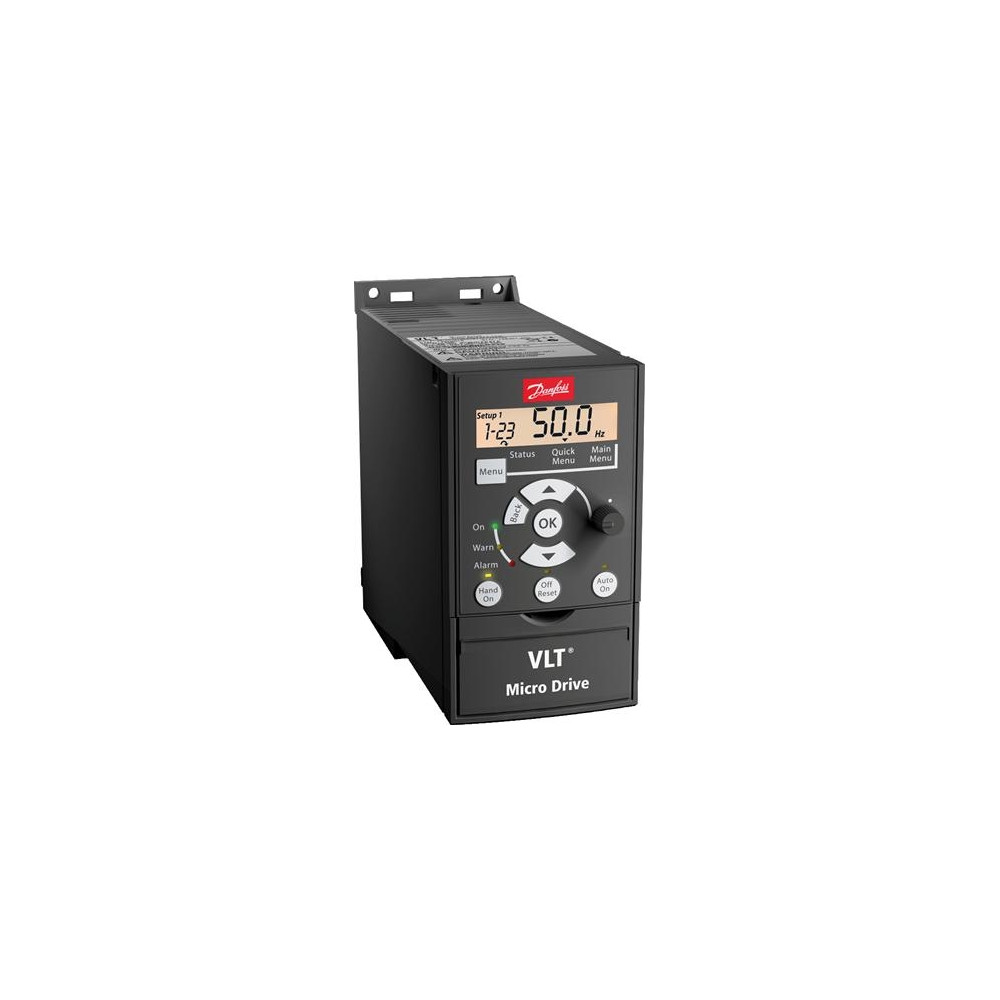 Produktbild för VLT FC51 3x400V 0,75kW IP20, C1,C2-filter 5,15 m, utan manöv...