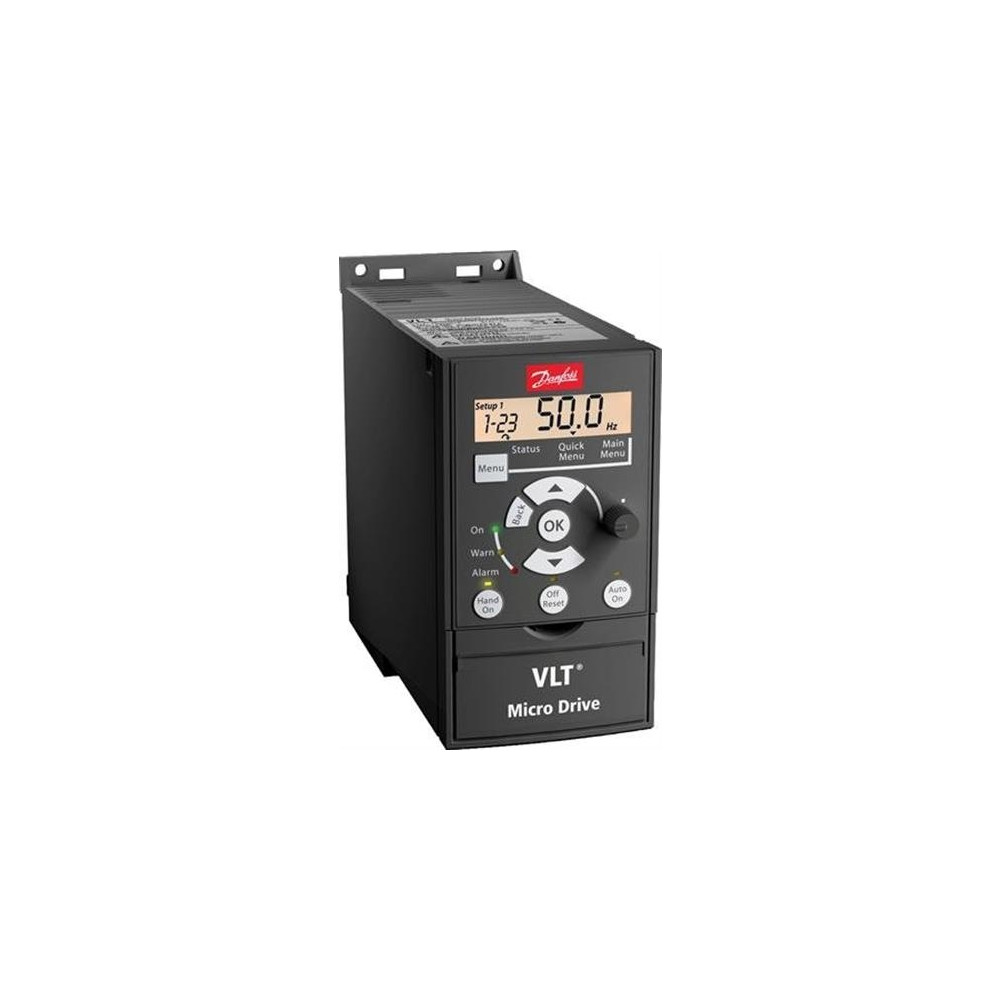 Produktbild för VLT FC51 3x400V 0,37kW IP20, C1,C2 filter 5,15 m, utan manöv...