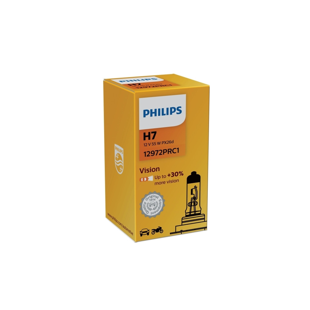 Produktbild för Philips Vision H7 55W 12V